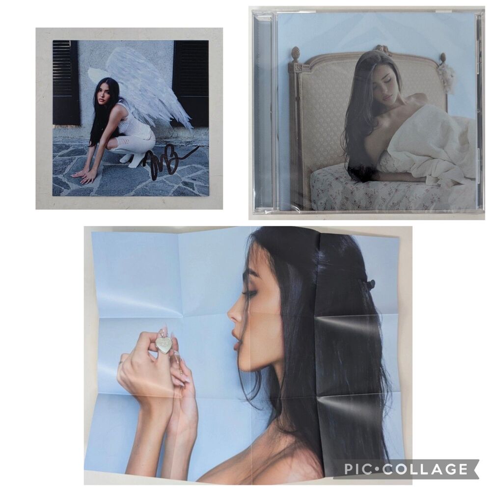 Madison Beer Locket CD 2025 Signed Insert Alternate Cover and Poster Autographed